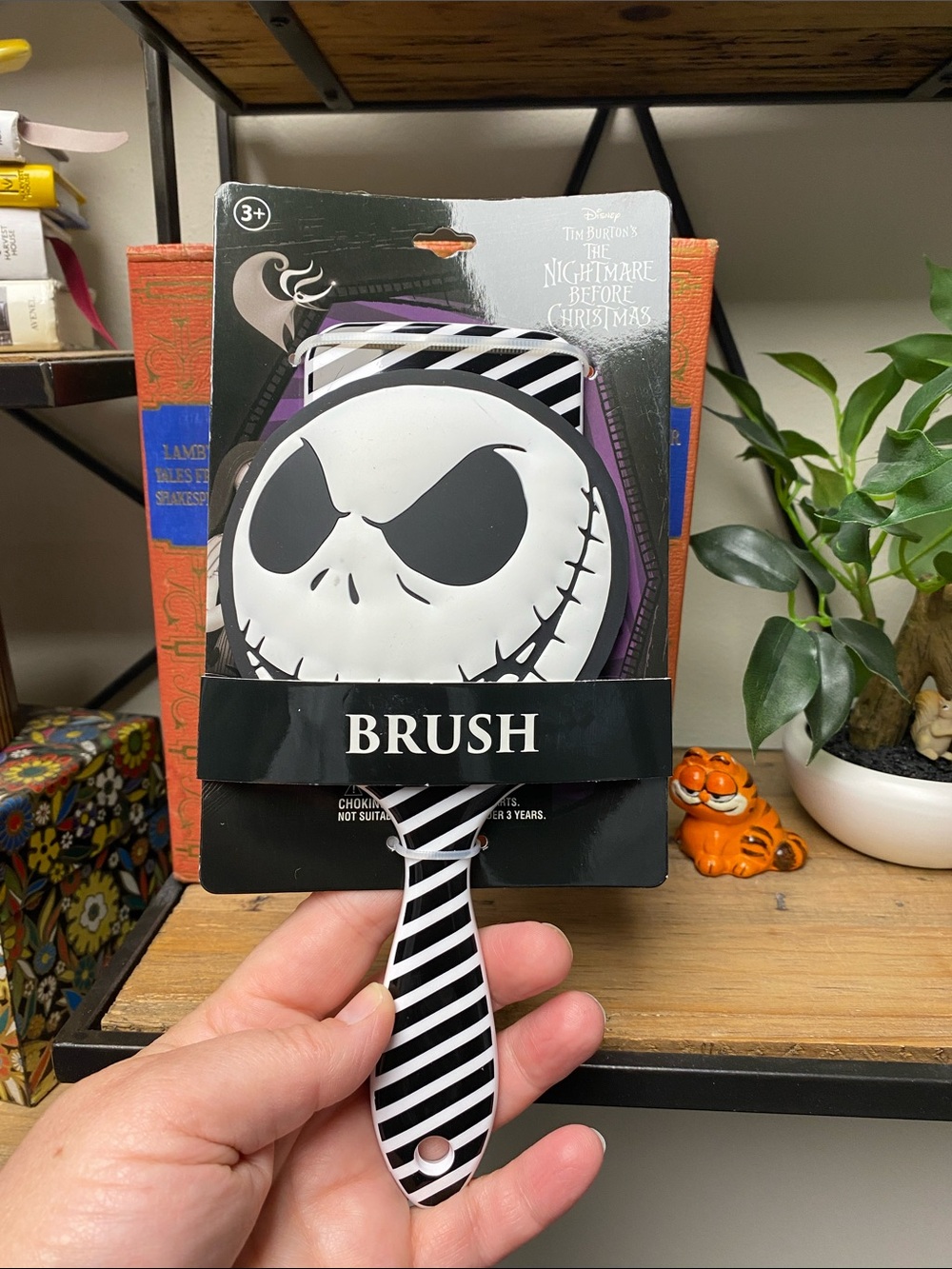 Disney The Nightmare Before Christmas Jack Skellington Brush - Black, White